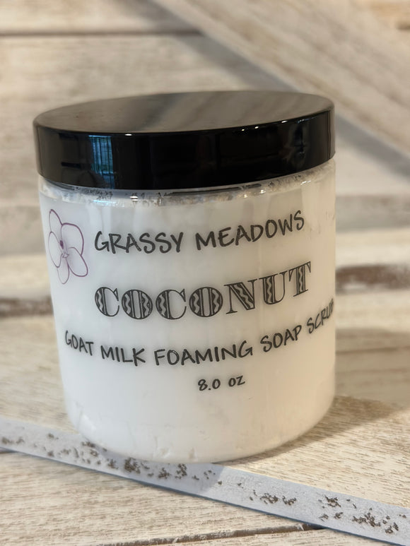 Coconut Foaming Sugar Scrub